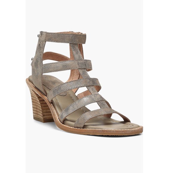 Donald J Pliner Jenessa Strappy Sandals Light Taupe Women’s Size 10 - Picture 1 of 15